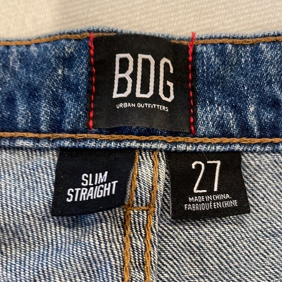 BDG for Urban Outfitters Blue Jeans Size 27 - Picture 5 of 9